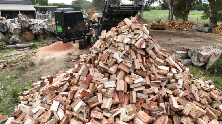 Wood processed by Southern Firewood Processing machine